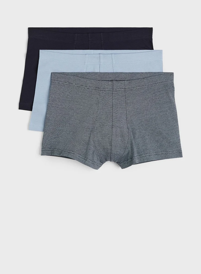 H&M 3 Pack Assorted Trunk