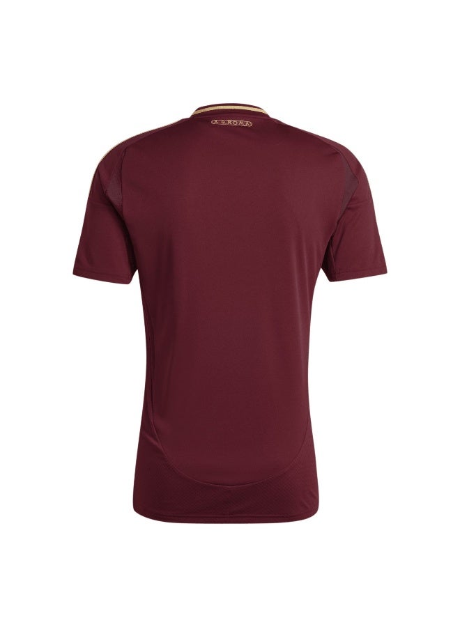 Adidas Adidas Roma H Jsy Burgundy Football Jerseys For Men Xs - Image 3