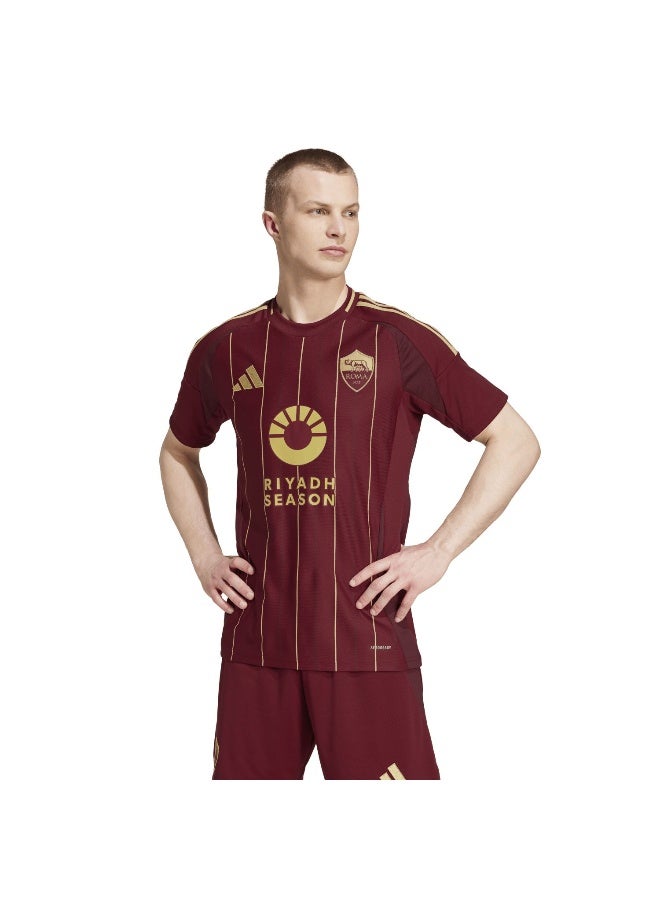 Adidas Adidas Roma H Jsy Burgundy Football Jerseys For Men Xs - Image 4