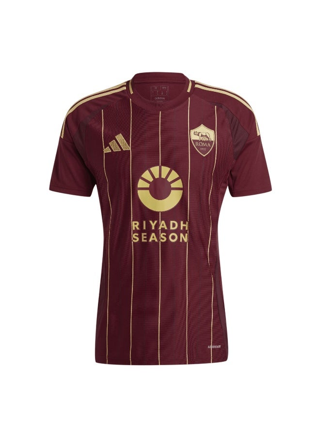 Adidas Adidas Roma H Jsy Burgundy Football Jerseys For Men Xs - Image 2