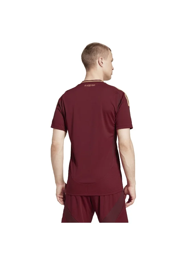Adidas Roma H Jsy Burgundy Football Jerseys For Men Xs