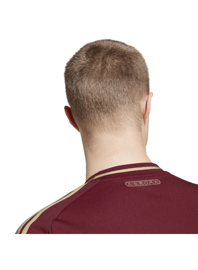 Adidas Roma H Jsy Burgundy Football Jerseys For Men Xs