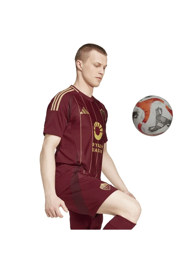 Adidas Roma H Jsy Burgundy Football Jerseys For Men Xs