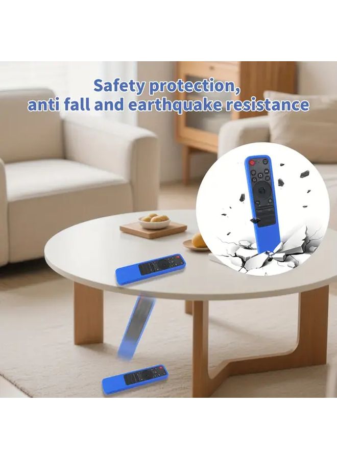 Red Silicone Protective Cover with Lanyard for MR25GA Language Remote Control Anti Drop TV Remote Cover - Image 3