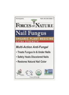 FORCES OF NATURE Forces of Nature, Nail Fungus, Organic Plant Medicine, Extra Strength, 0.37 fl oz (11 ml)  - Image 1