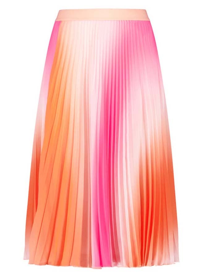 GERRY WEBER Pleated skirt with colour graduation  - Image 5