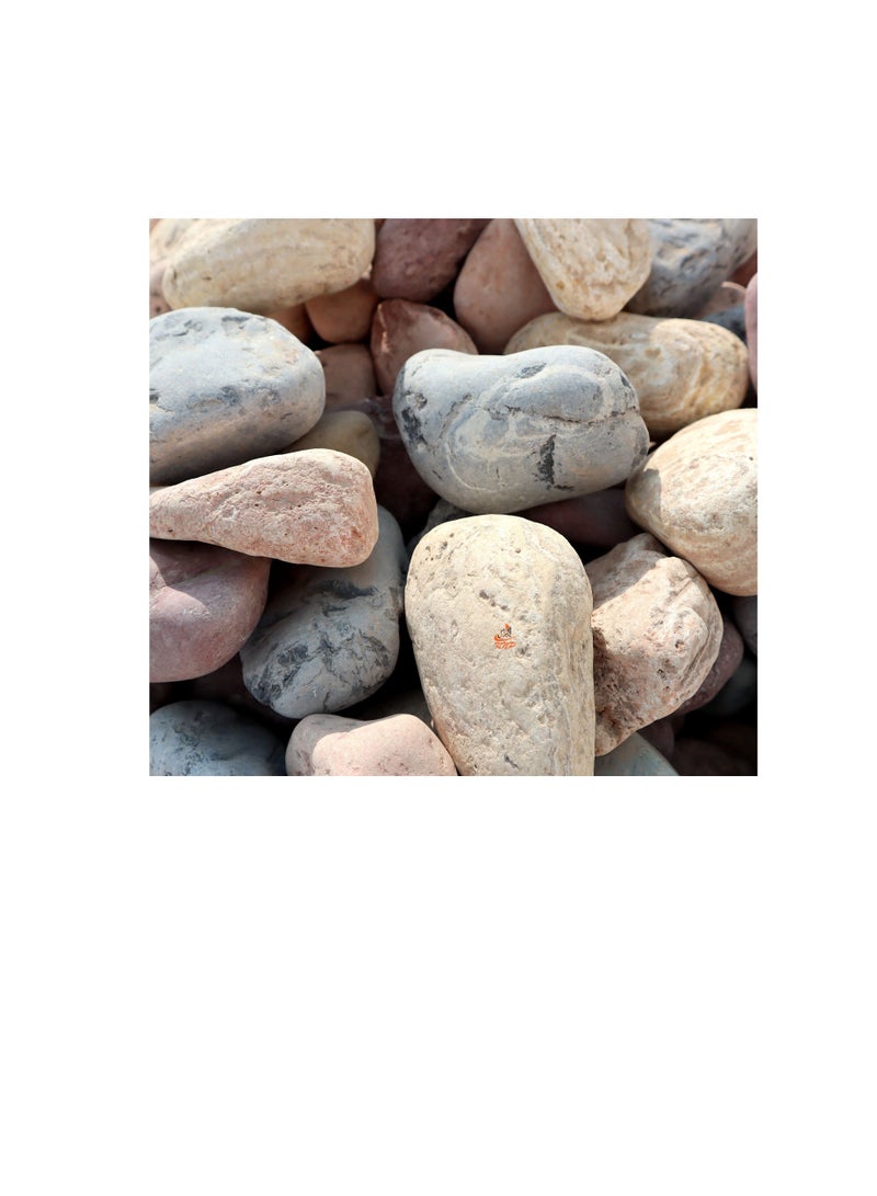KNP Mix Color River stone Natural Garden Material 5-8 cm 5 kg - Image 3