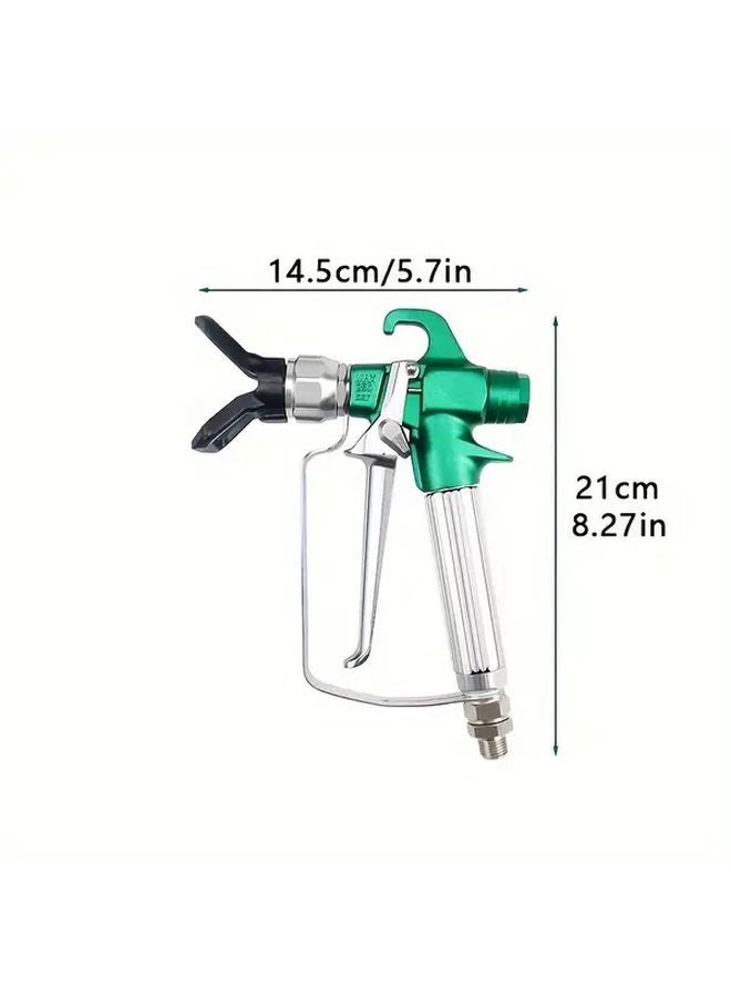 Airless Paint Sprayer Gun 3600Psi High Pressure Spray Tip 517 No Electricity Required Set A - Image 3
