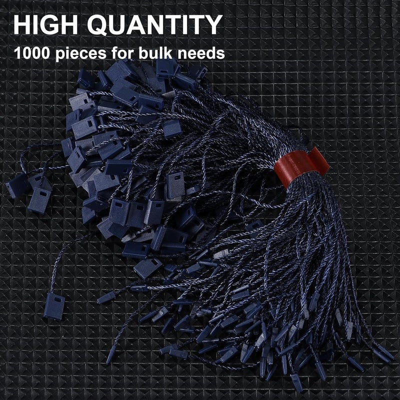 MGTECH 7 Inch 1000pcs Hang Tag Strings, Retail Price Hang Tag String Fasteners, Blue - Image 5