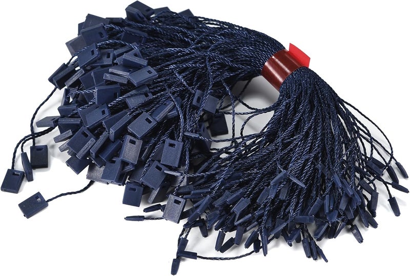 MGTECH 7 Inch 1000pcs Hang Tag Strings, Retail Price Hang Tag String Fasteners, Blue - Image 1
