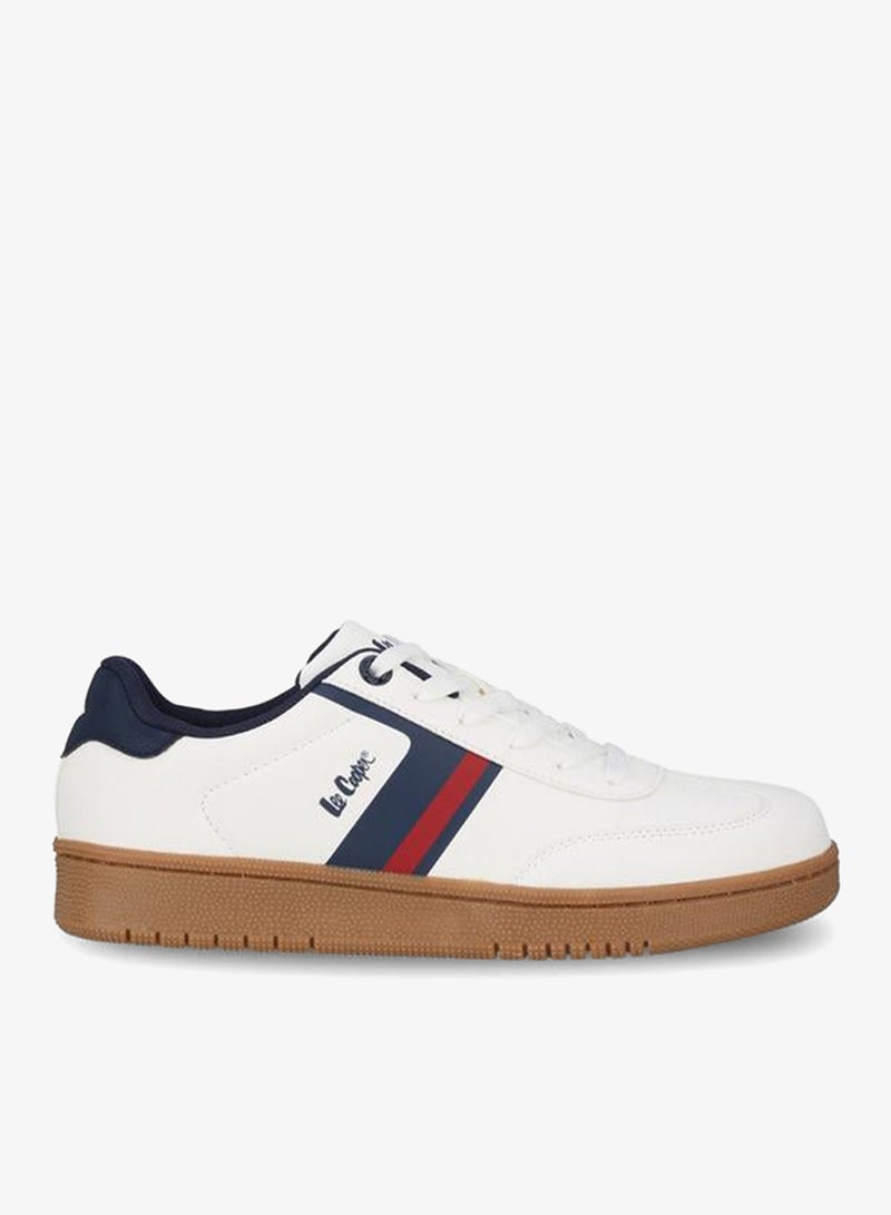 Lee Cooper Striped Lace-Up Ankle School Sneakers - Image 3