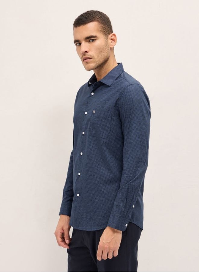 THE BEAR HOUSE Men's Shirt for Casual and Formal Wear | Classic Button-Down Style for Office, Daily Use, Travel, Events & All-Season Outfits | Versatile & Stylish Wardrobe Essential for Every Occasion - Image 3