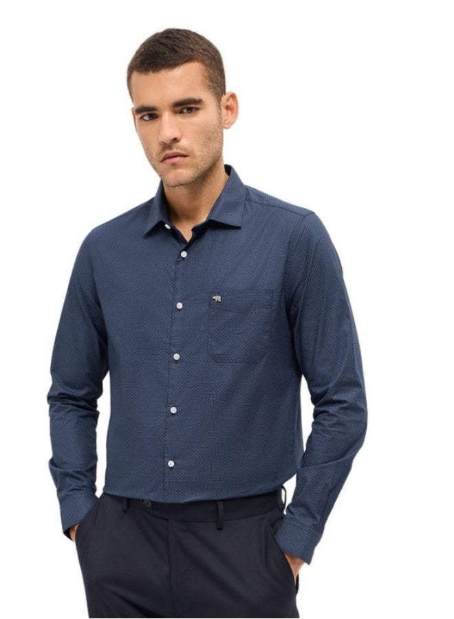 THE BEAR HOUSE Men's Shirt for Casual and Formal Wear | Classic Button-Down Style for Office, Daily Use, Travel, Events & All-Season Outfits | Versatile & Stylish Wardrobe Essential for Every Occasion - Image 1