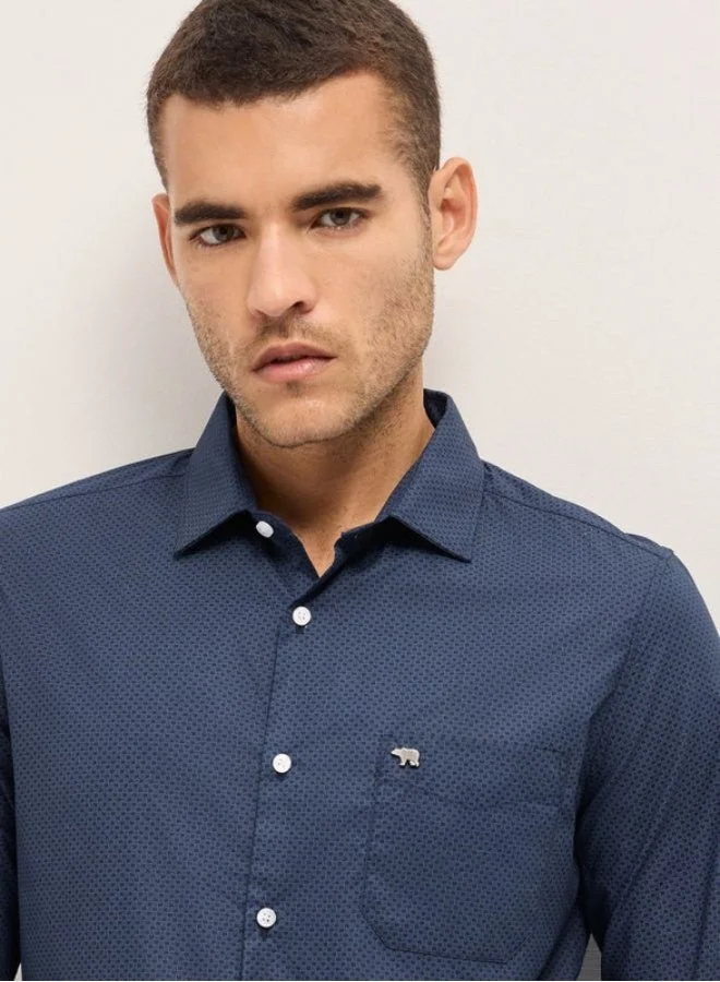 The Bear House  Men's Shirt for Casual and Formal Wear | Classic Button-Down Style for Office, Daily Use, Travel, Events & All-Season Outfits | Versatile & Stylish Wardrobe Essential for Every Occasion for Men | Best Price UAE
