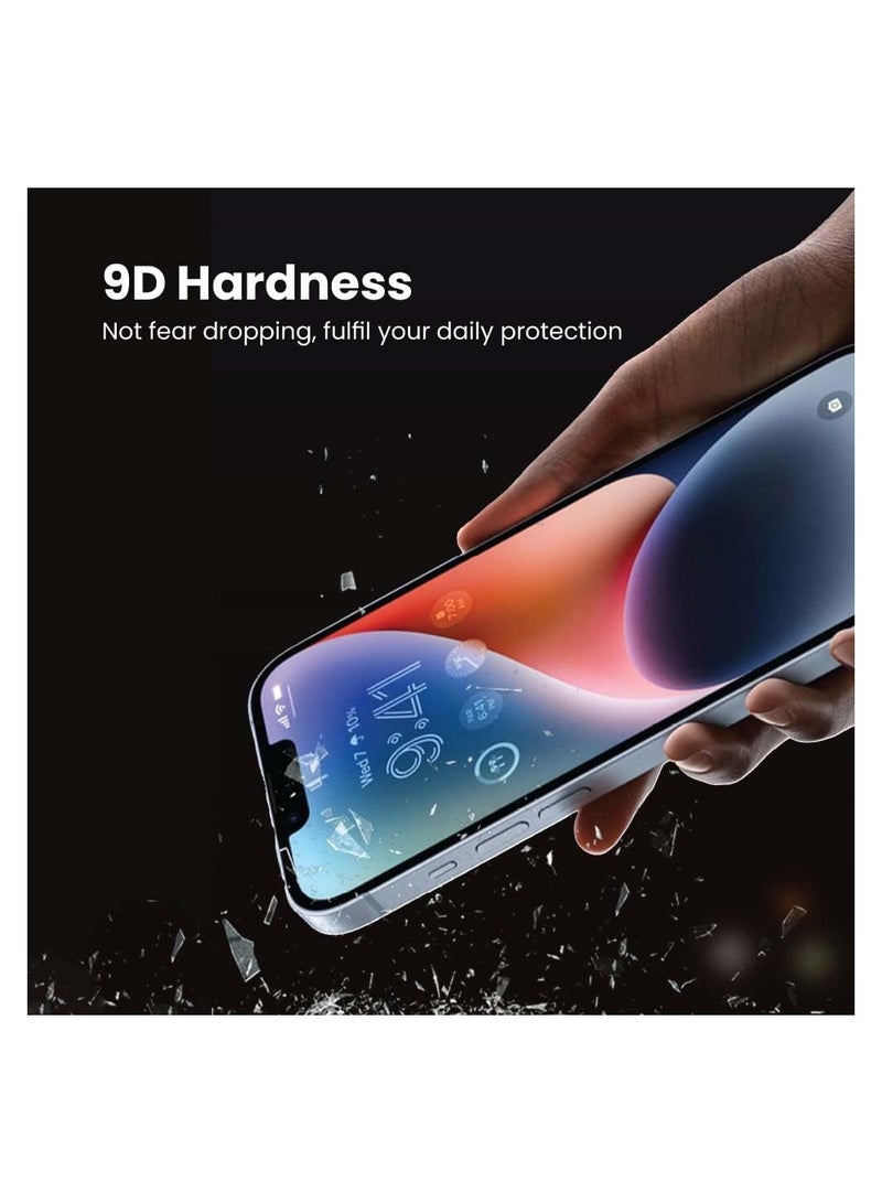 AS2 iPhone 14 Pro MaxHD Anti-Spy Privacy Glass Protector  Max -  6.7 inch  (2 Pack Set) - Image 4