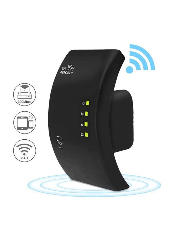 general Wireless WIFI Repeater 300Mbps Wifi Extender Remote WIFI Signal Amplifier WIFI Booster with Ethernet Port Access Point WLAN Receiver Simple setup - Image 1