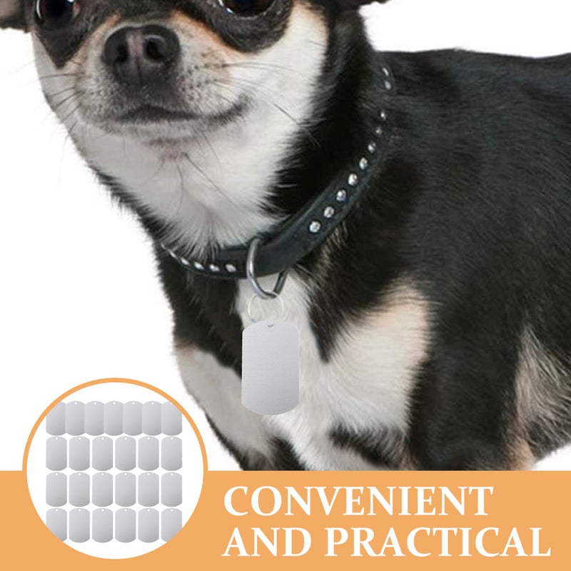 25pcs Cow Tags Dog Name Tags Cow Tags Versatile Dog Name Collar Tags Pet Tags - Image 2