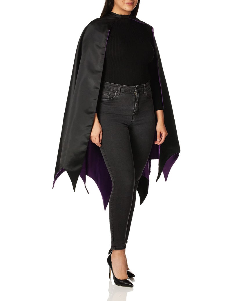 Rubies Rubie's Women's Dc Superheroes Deluxe Batgirl Cape Costume Accessory, As Shown, One Size US - Image 2