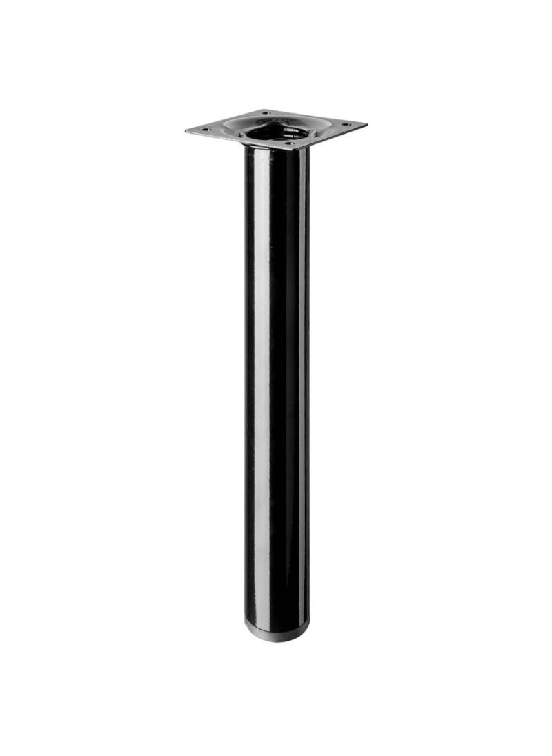 Hettich Hettich Steel Furniture Leg Black 