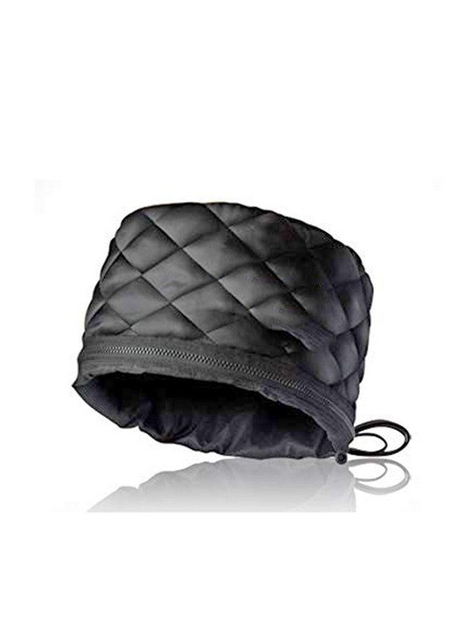 NL TRADERS Hair Care Thermal Head Spa Cap Treatment with Beauty Steamer Nourishing Heating Cap, Spa Cap For Hair, Spa Cap(black) - Image 2