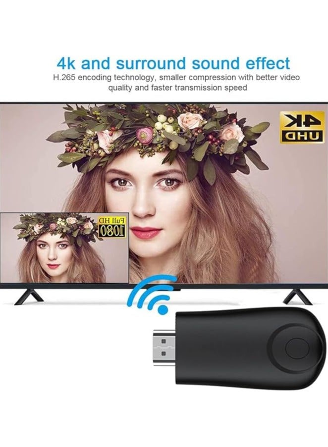 erorex Wireless HDMI Transmitter and Receiver, Wireless HDMI Display Adapter, 1080P HDMI Screen Mirroring Adapter Streaming Client for i-Phone/i-Pad/Android/iOS/Windows/PC to HD TV/Monitor/Projector - Image 4