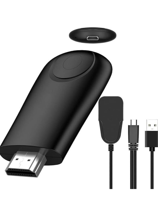 erorex Wireless HDMI Transmitter and Receiver, Wireless HDMI Display Adapter, 1080P HDMI Screen Mirroring Adapter Streaming Client for i-Phone/i-Pad/Android/iOS/Windows/PC to HD TV/Monitor/Projector - Image 1