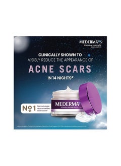 Mederma Mederma Intensive Overnight Cream 30g Works with Skin's Nighttime Regenerative Activity Once Nightly Application Is Clinically Shown to Make Scars Smaller and  Less Visible  - Image 3