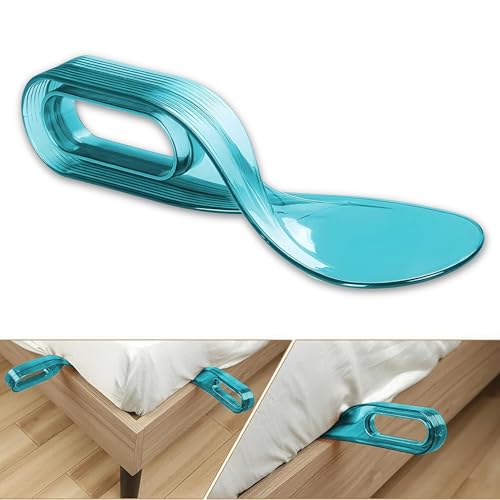 KWER (Pack of 1) Mattress Lifter Tool, Bedsheet Tucker Tool,Bedsheet Mattress Lifter Stand,Bed Lifter Helps Lift and Hold Mattress Wedge Elevator Tool,Bed Making Tool Can Tuck Sheets (Sea Green) - Image 2
