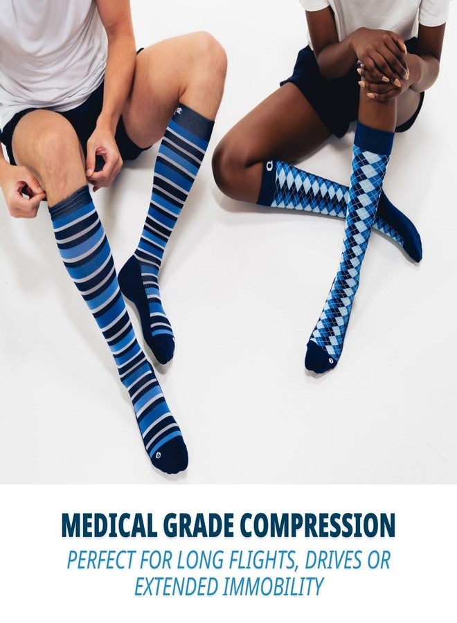 OS1st Wellness Compression Socks for circulation, swelling, deep vein thrombosis and calf cramps | 15-20mmHg - Image 5
