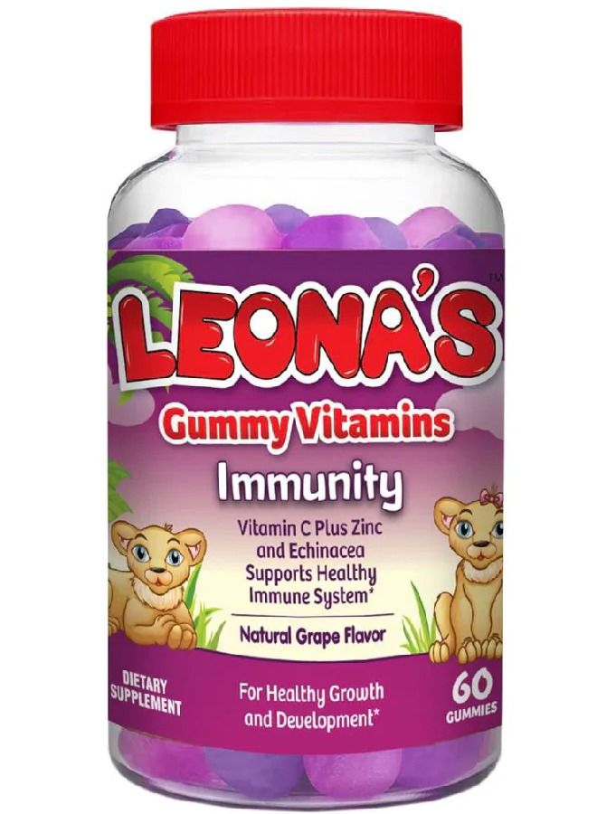 LEONAS Immunity Vitamin Gummy - 60 Pieces - Image 1