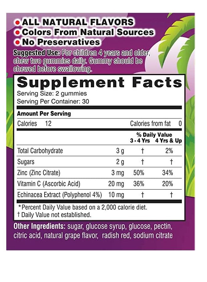 LEONAS Immunity Vitamin Gummy - 60 Pieces - Image 4