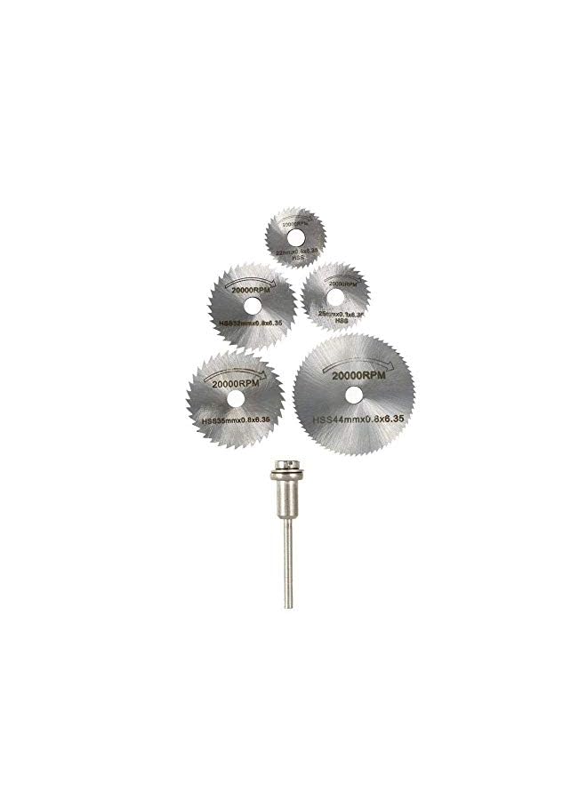 PROMASS HSS Rotary Blades Cutting Discs With Mandrel Cut-Off Circular Saw For Dremel Tool Electric Grinding Accessories - Image 2