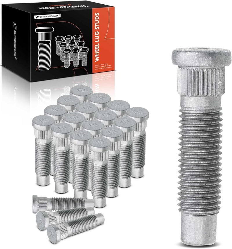 A-Premium M12-1.50 Wheel Studs 20-PC Set for Chevrolet, GMC, Cadillac, and Buick - Image 1