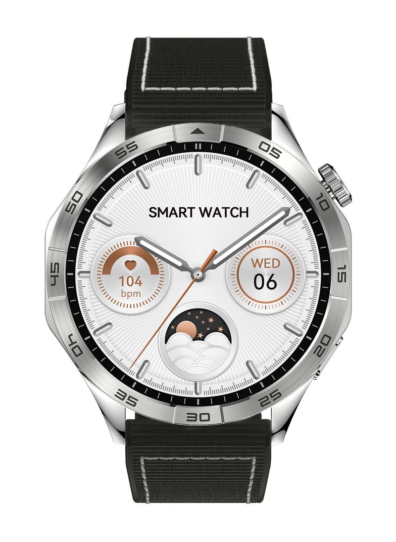 CCIT - IPMAX-GT4 Smart Watch for Men Android iPhone, Dual-Band GPS, Alexa Built-in, Bluetooth Calls, Heart Rate Blood Oxygen Monitor with Digital Display - Image 1