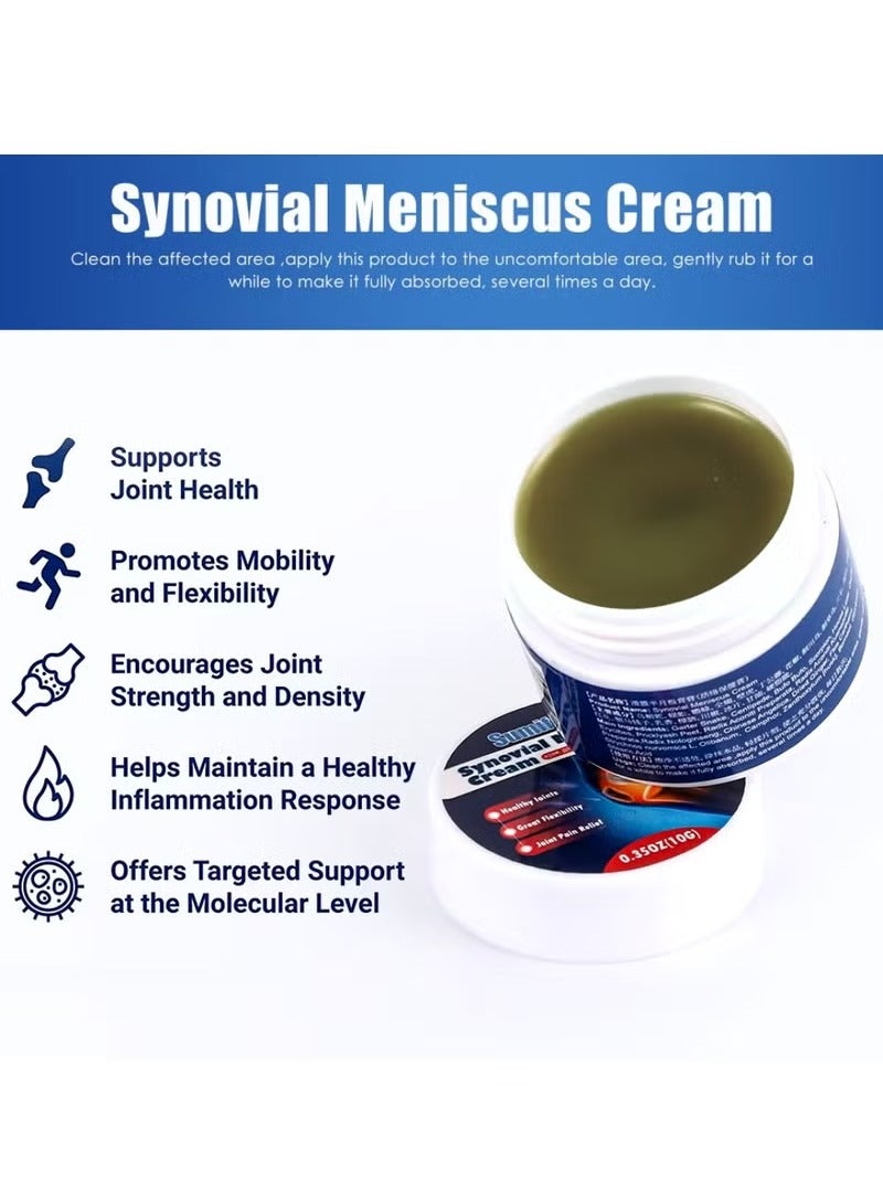 Sumifun كريم تخفيف آلام الغضروف المفصلي كريم تخفيف آلام المفاصل كريم العناية بالركبة جل تخفيف الآلام كريم علاج المفاصل والعظام كريم مهدئ للمفاصل 10 جرام - Image 2