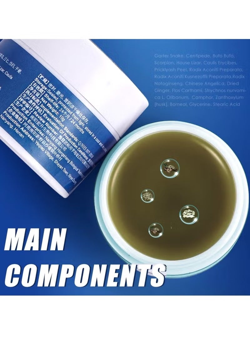 Sumifun كريم تخفيف آلام الغضروف المفصلي كريم تخفيف آلام المفاصل كريم العناية بالركبة جل تخفيف الآلام كريم علاج المفاصل والعظام كريم مهدئ للمفاصل 10 جرام - Image 4