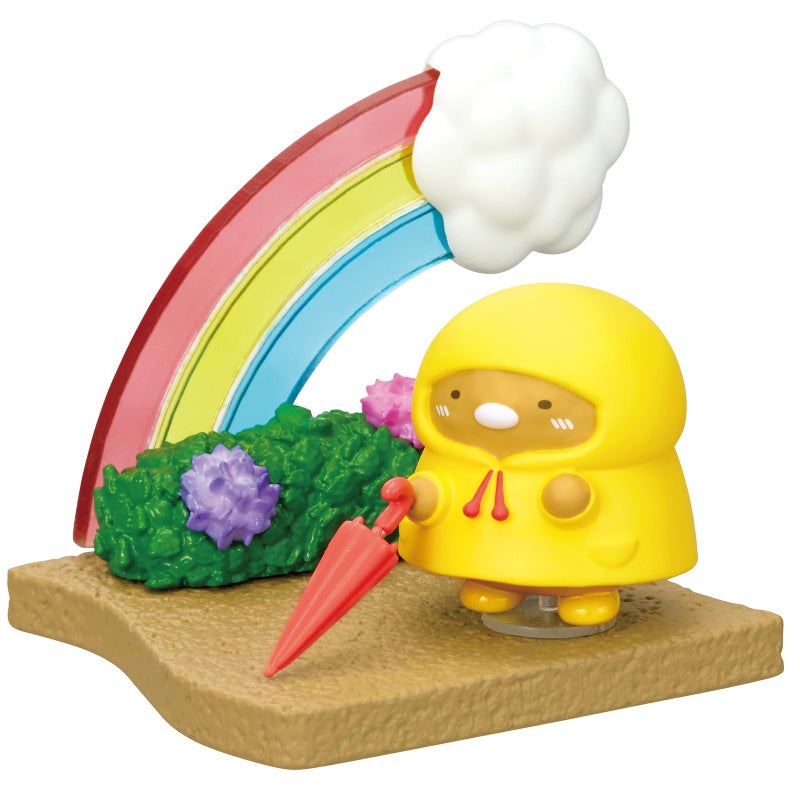 Re-Ment Sumikko gurashi Walking on a Rainy Day Blind Box - Includes 1 of 8 Collectible Mini Figurines - Fun and Versatile Decoration - Image 3