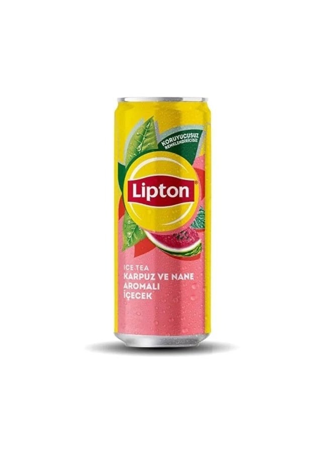 Lipton Ice Tea French Watermelon Mint - 330ml - Image 1