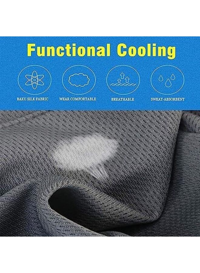 SHOP 3 Pack Cooling Skeleton Hat Helmet Liner Perspiration Wicking Cycling Running Hat for Men Women  - Image 4
