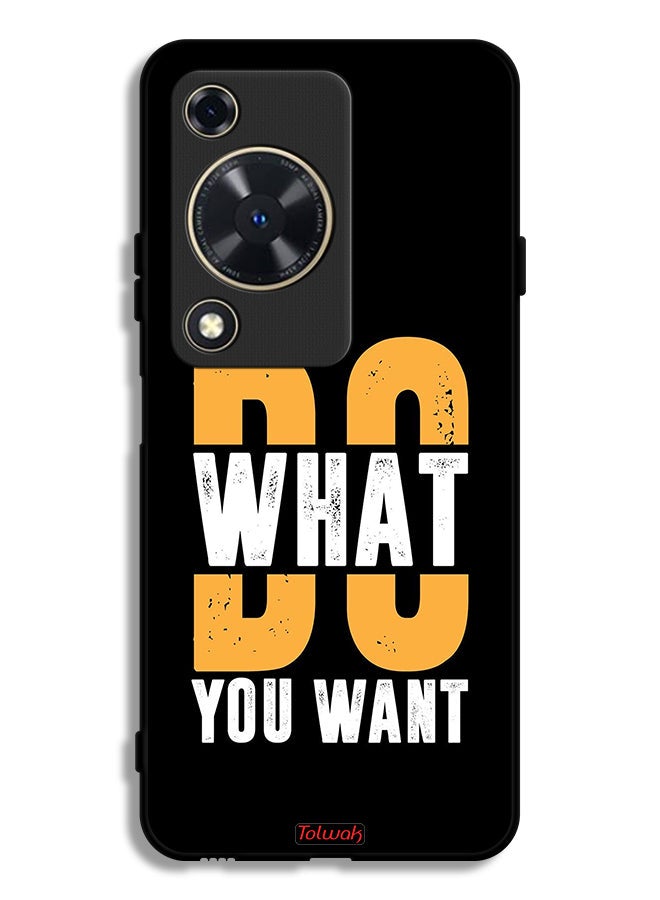 Tolwak Huawei Nova Y72S Protective Case Cover Do What You Want