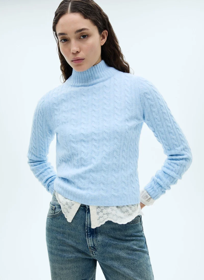 MANGO Essential Crew Neck Sweater