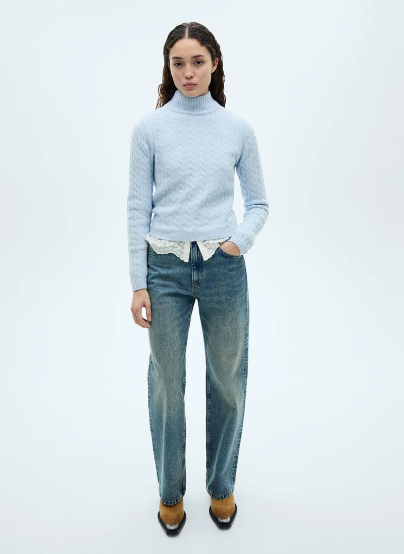 MANGO Essential Crew Neck Sweater