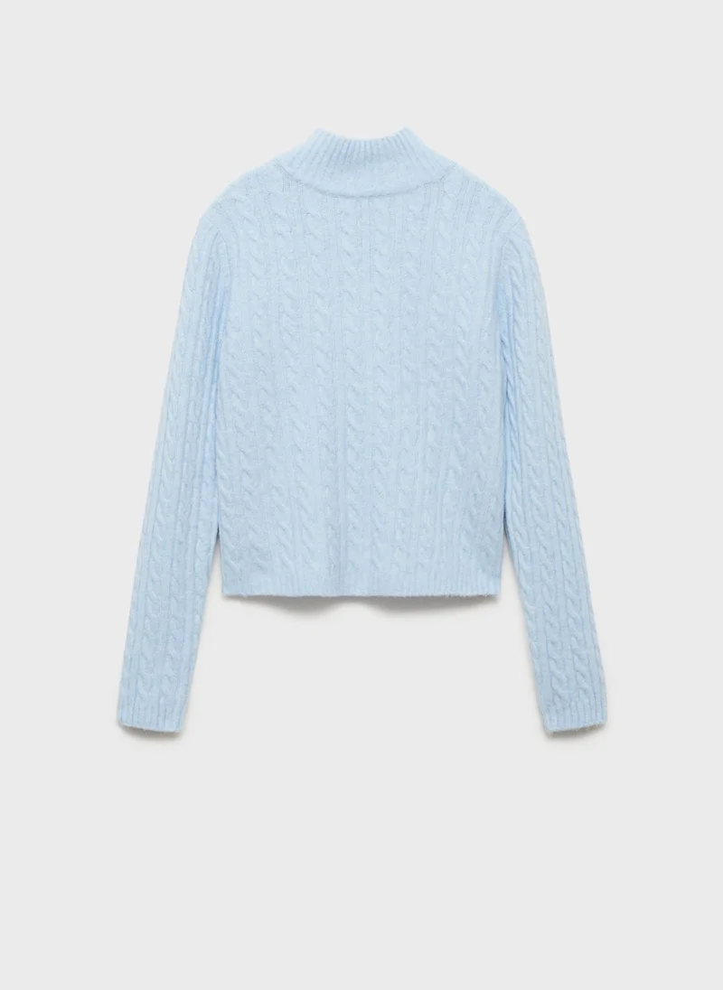 MANGO Essential Crew Neck Sweater