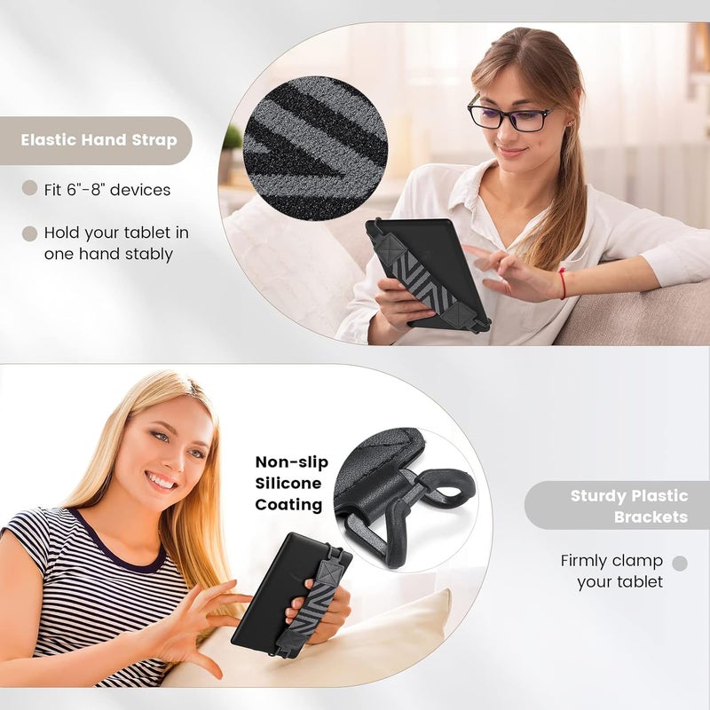 Security Hand-Strap for 6-8" Kindle eReaders Fire Tablet, Kindle/Kobo/Voyaga/Lenovo/Sony E-Book Tablet - Image 5