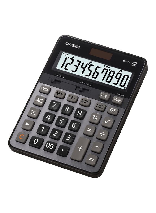10 Digit Heavy Duty Office Calculator Grey/Black