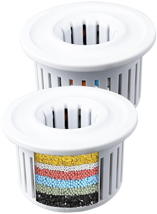 Katezon 15 Stage Shower Filter for Hard Water - High Output Shower Water Filter to Remove Chlorine Fluoride Heavy Metals, Improves the Condition of Your Skin, Hair and Nails(2 Pack) - Image 1