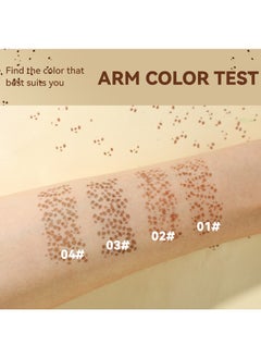 MOOYAM Freckle Stamp Pen , From The Sun-Natural simulation of freckles, not easy to fade, waterproof quick dry, stamp freckle dot pen 01#Light Brown  - Image 4