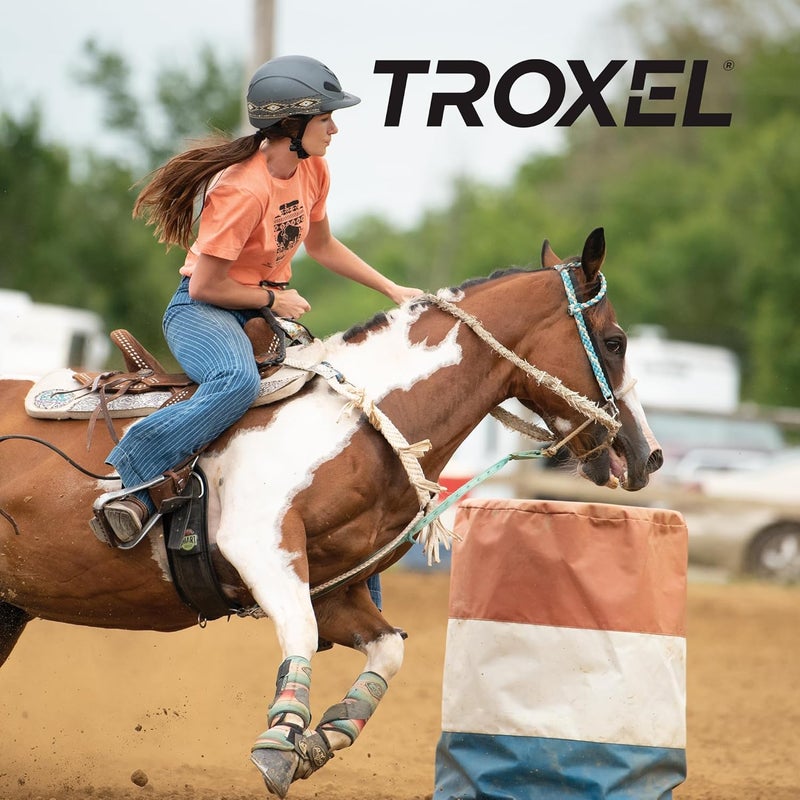 Troxel Rebel Bold Horse Riding Helmet, Low-Profile, Light, Adjustable Design, Safety Horseback Riding Gear - Image 5