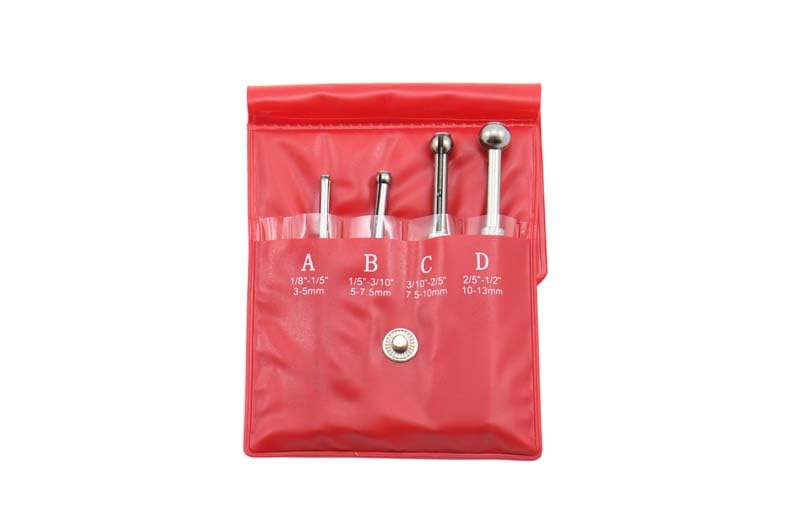 1/8" to 1/2" Full Ball Small Hole Gage Set 4 PCS 303-4603 !\