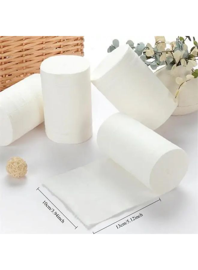 Soft Bulk 10 Rolls Multi Purpose Paper Towels For Household Kitchen Office Travel: - Image 3